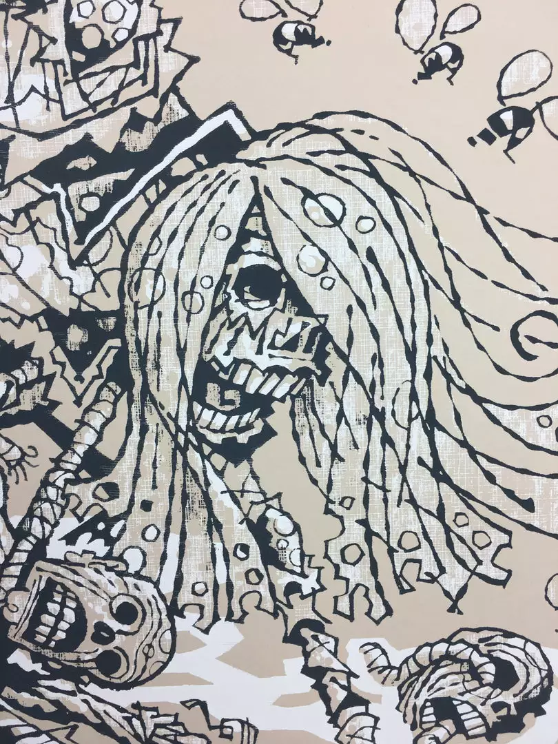 Early Man - 2006 Guy Burwell Poster Seattle, WA Crocodile Cafe Gig Posters 5 Early Man - 2006 Guy Burwell Poster Seattle, WA Crocodile Cafe Gig Posters