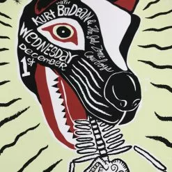 Los Lobos - 2010 Carlos Hernandez Poster Dallas, TX, Granda Theater