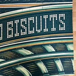 Half Hazzard Press The Disco Biscuits - 2018 Half Hazard Poster Denver, CO Ogden Colorado
