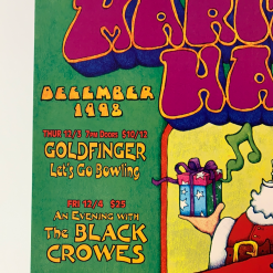 Dave Huckins MHP 54 December Santa Clause - 1998 Poster Maritime Hall San Fran 1st 10 Dave Huckins MHP 54 December Santa Clause - 1998 Poster Maritime Hall San Fran 1st