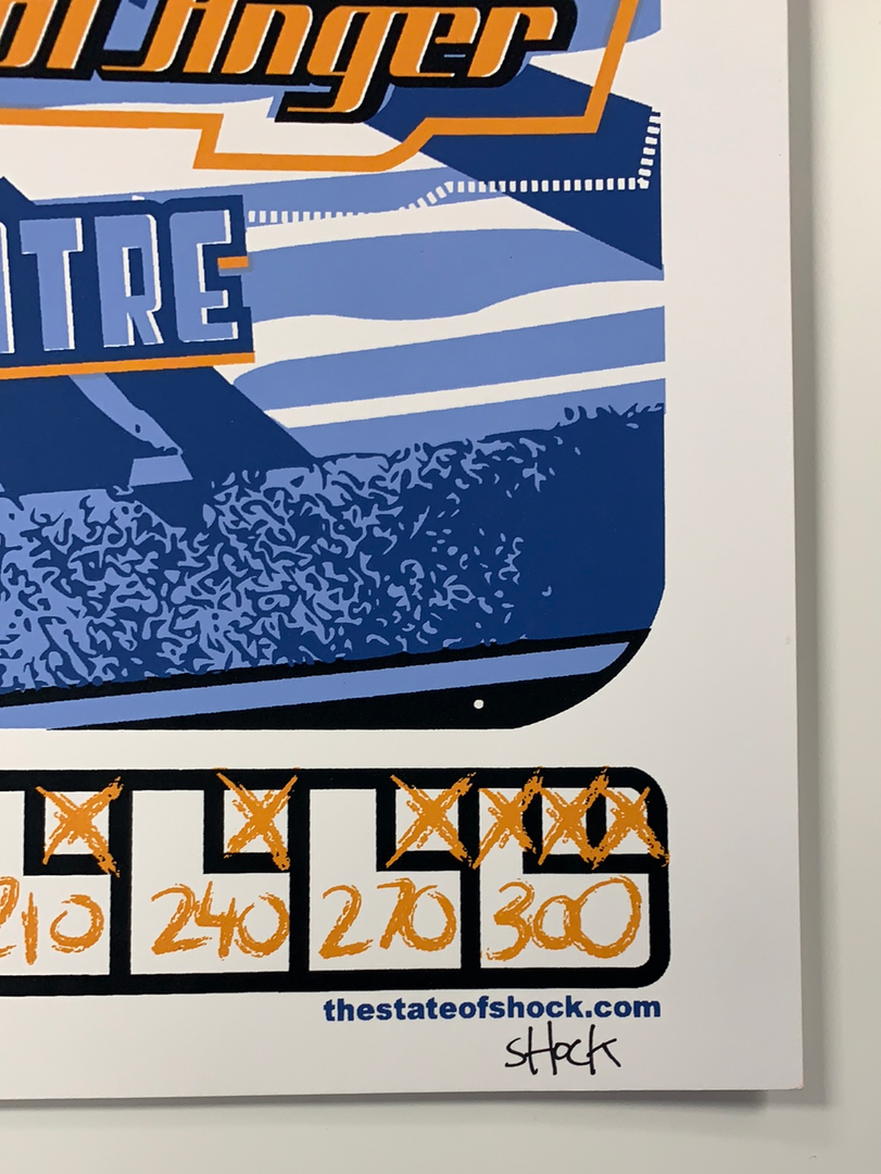 Colorado Cosmic Bowling League - 2008 Darin Shock Poster Denver, CO YMSB 7 Colorado Cosmic Bowling League - 2008 Darin Shock Poster Denver, CO YMSB