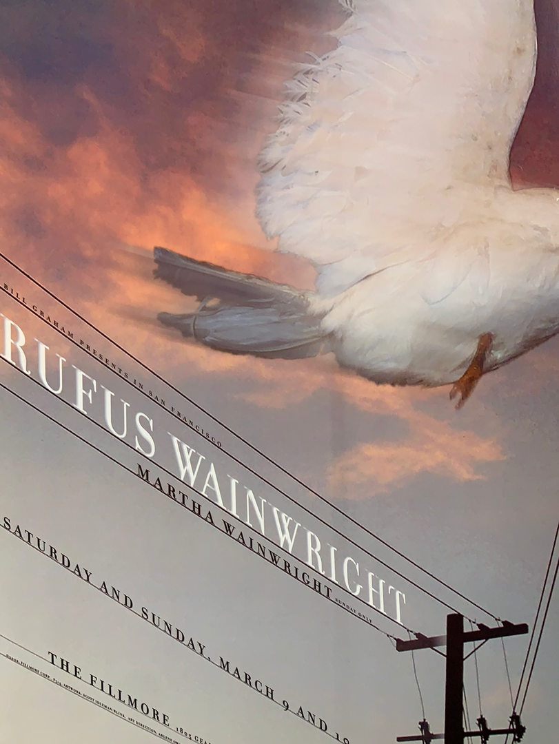 Rufus Wainwright - 2002 Scott Idleman Poster Fillmore Auditorium San Fran 1st Gig Posters 3 Rufus Wainwright - 2002 Scott Idleman Poster Fillmore Auditorium San Fran 1st Gig Posters