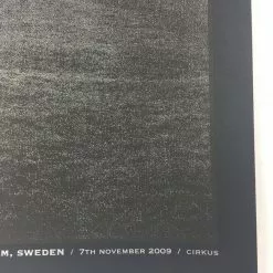 Gig Posters The Dead Weather - 2009 Todd Slater Poster Scandinavian Tour