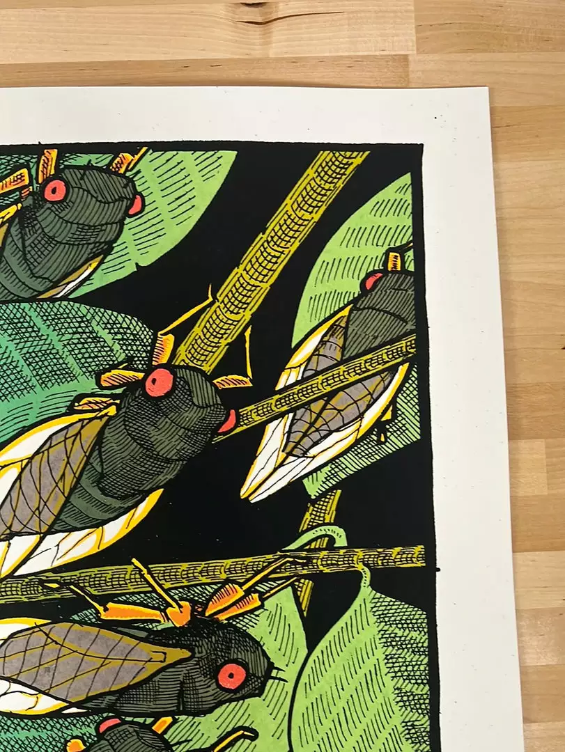 Art Prints Brood X - 2021 Jay Ryan Poster Art Print 2nd Ed 6 Art Prints Brood X - 2021 Jay Ryan Poster Art Print 2nd Ed