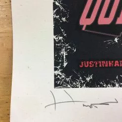 Queens Of The Stone Age - 2008 Justin Hampton Poster Hamilton, ON Copps Coliseum