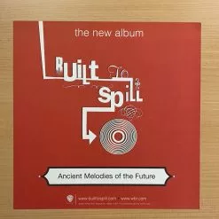Sold Out Posters Built To Spill - 2001 Original Vinyl Poster Insert 12.31x12.31 Record Art