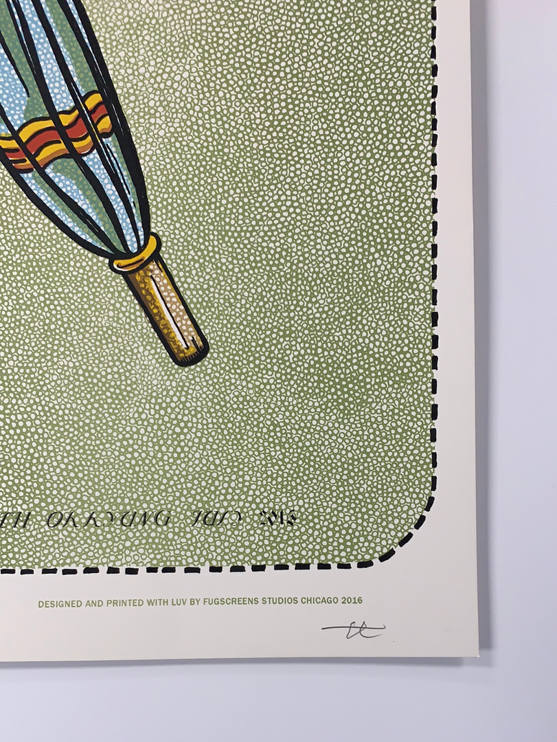 Swans - 2016 Fugscreens Studios Poster Richmond, VA Broadberry Gig Posters 7 Swans - 2016 Fugscreens Studios Poster Richmond, VA Broadberry Gig Posters