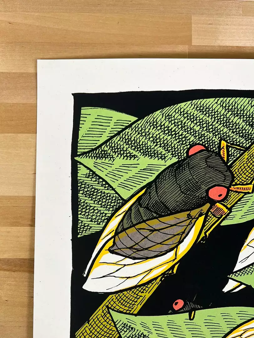 Art Prints Brood X - 2021 Jay Ryan Poster Art Print 2nd Ed 5 Art Prints Brood X - 2021 Jay Ryan Poster Art Print 2nd Ed