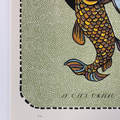 Gig Posters Swans - 2016 Fugscreens Studios Poster Carrboro, NC Cat's Cradle