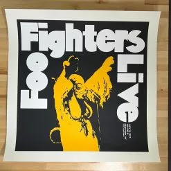 Gig Posters Foo Fighters - 2015 Jermaine Rogers Poster New York, NY Citi Field