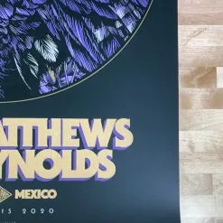 Dave Matthews Band - 2020 Ken Taylor Poster Cancun, MEX 12 Dave Matthews Band - 2020 Ken Taylor Poster Cancun, MEX