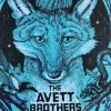 The Avett Brothers - 2016 Zeb Love Poster Pittsburgh Variant Gig Posters