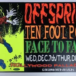 TAZ Offspring - 1994 T.A.Z. Poster Hollywood, CA Palladium 1st Ed Gig Posters