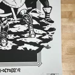 Ames Brothers Gig Posters Pearl Jam - 2014 Ames Bros Poster St. Paul, MN Xcel Energy Center NIGHT RAID