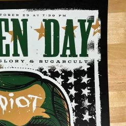 Gig Posters Green Day - 2004 Todd Slater Poster Philadelphia, PA Liacouras Center