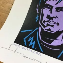 Queens Of The Stone Age - 2008 Justin Hampton Poster Vancouver, BC, CAN PNE Foru