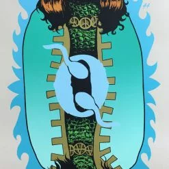 Queens Of The Stone Age - 2008 Justin Hampton Jermaine Rogers Poster Halifax, NS