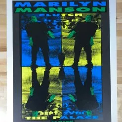 Marilyn Manson - 1995 Matt Getz Poster Hollywood, CA The Palace 1st Ed