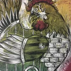 Year Of The Rooster - 2008 Dan Grzeca Poster Art Print 17/50 Art Prints