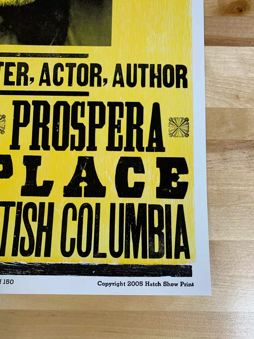 Willie Nelson - 2005 Franks Brothers Poster Kelowna, BC Gig Posters 8 Willie Nelson - 2005 Franks Brothers Poster Kelowna, BC Gig Posters