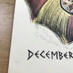 The Arcs - 2015 Dan Grzeca Poster Chicago, IL Vic Theatre