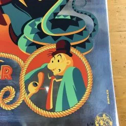 Art Prints Popeye The Sailor Meets Sindbad The Sailor - 2014 Tom Whalen Poster Foil Green V