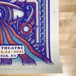 Half Hazzard Press Billy Strings - 2021 Half Hazard Poster Port Chester, NY