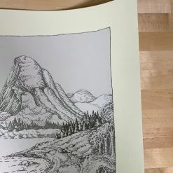 Art Prints The Mountain Lake - 2021 David Welker Poster, Art Print Variant 11 Art Prints The Mountain Lake - 2021 David Welker Poster, Art Print Variant