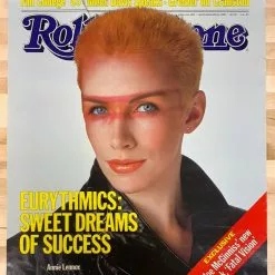 Sold Out Posters Annie Lennox - 1983 Rolling Stone Poster Original Vintage Gig Posters