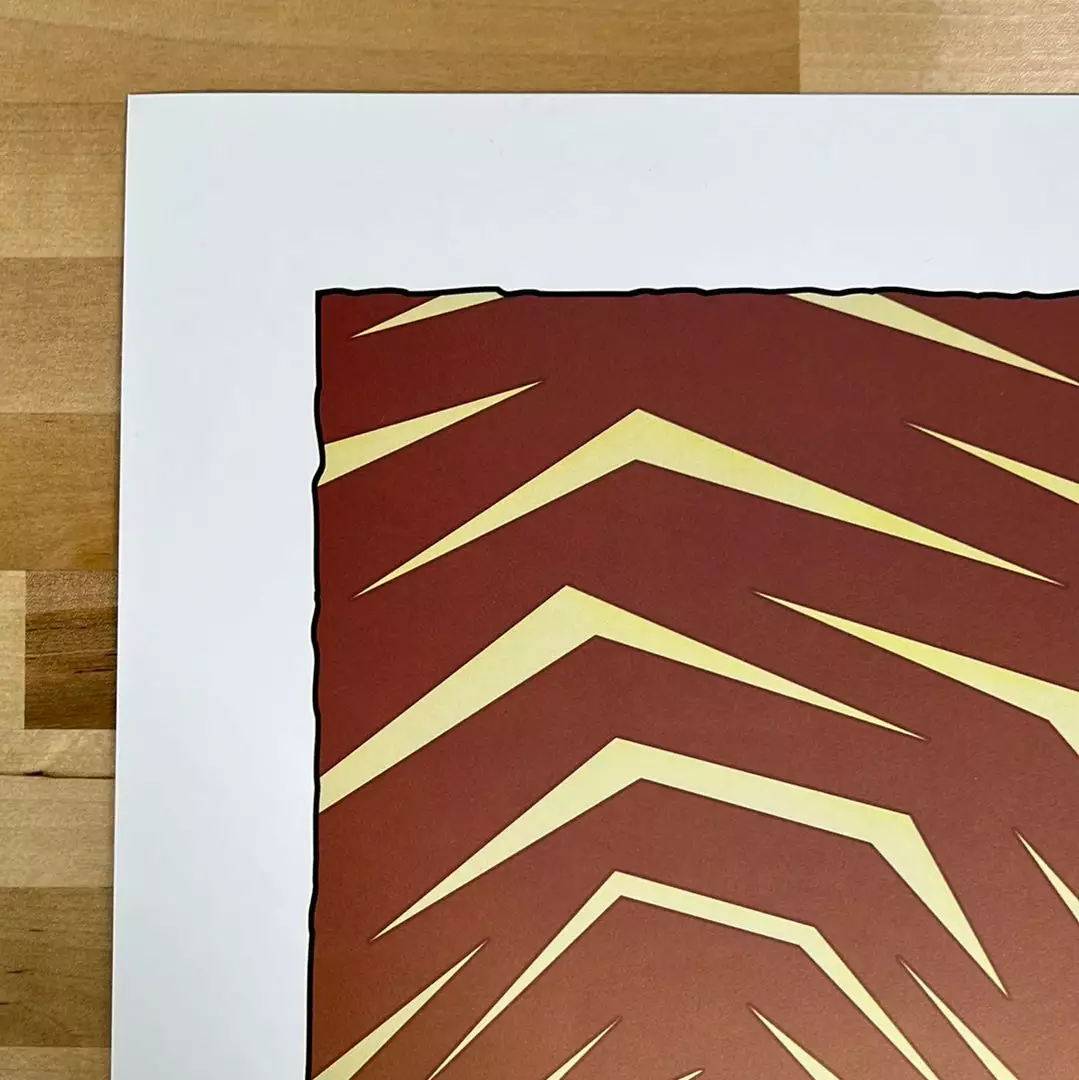 Bonnaroo - 2008 Justin Hampton Poster Manchester, TN Pearl Jam Gig Posters 5 Bonnaroo - 2008 Justin Hampton Poster Manchester, TN Pearl Jam Gig Posters