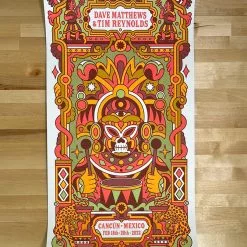 Gig Posters Dave Matthews Band - 2022 Bene Rohlmann Poster Cancun N2