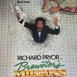Sold Out Posters Brewsters Millions - 1984 One Sheet Movie Poster Original Vintage 27x41 Movie/TV Posters