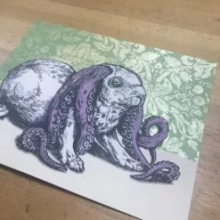 Phineas X Jones Buntacles - 2011 Phineas Jones Poster Art Print Bunny