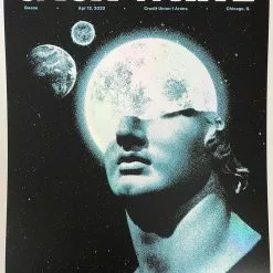 Jack White - 2022 The Silent Giants Poster Chicago, IL Variant