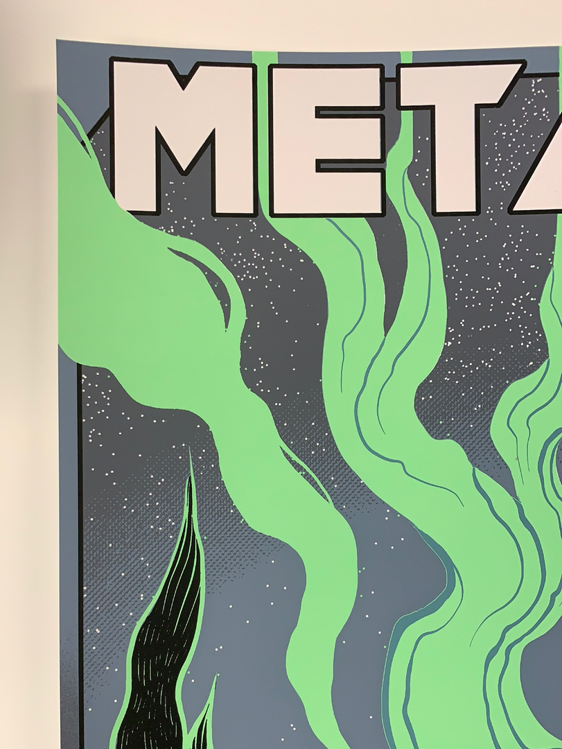 Gig Posters Metallica - 2019 Miss Monster Poster Warsaw, Poland 5 Gig Posters Metallica - 2019 Miss Monster Poster Warsaw, Poland