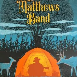 Methane Studios Dave Matthews Band - 2021 Methane Poster Noblesville, IN 6/22 Gig Posters