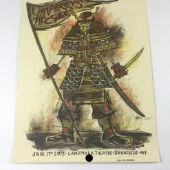 Umphrey's Mcgee - 2013 Dan Grzeca Poster Syracuse, NY Landmark Theater