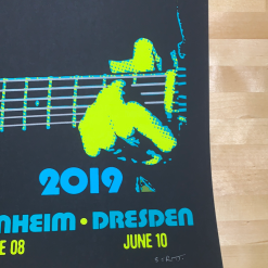 Eric Clapton - 2019 Scrojo Poster European Tour Gig Posters 12 Eric Clapton - 2019 Scrojo Poster European Tour Gig Posters