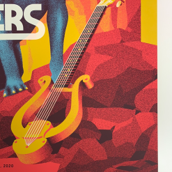 Gig Posters Foo Fighters - 2020 Shawn Ryan Poster Grand Rapids, MI Van Andel Arena