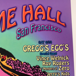 The Artworks MHP 122 - 2001 Poster Maritime Hall San Fran 1st Gig Posters