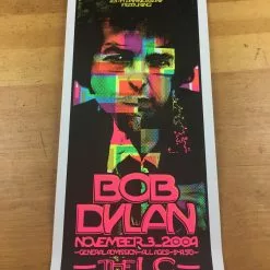 Bob Dylan - 2009 Mike Martin Poster Columbus, OH Lifestyle Communities Pav.