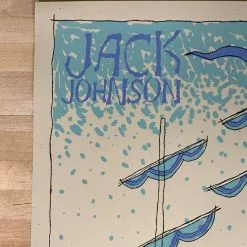 Jack Johnson - 2010 Todd Slater Poster Camden, NJ Susquehanna Bank Center