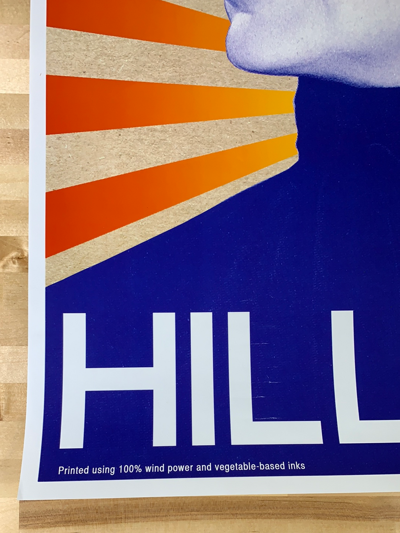 Hillary Clinton - 2016 Tony Puryear 1st Edition Original Poster, Art Print Gig Posters 8 Hillary Clinton - 2016 Tony Puryear 1st Edition Original Poster, Art Print Gig Posters