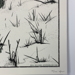 Colorado Yonder Mountain String Band - 2013 Neal Williams Poster Aspen, CO