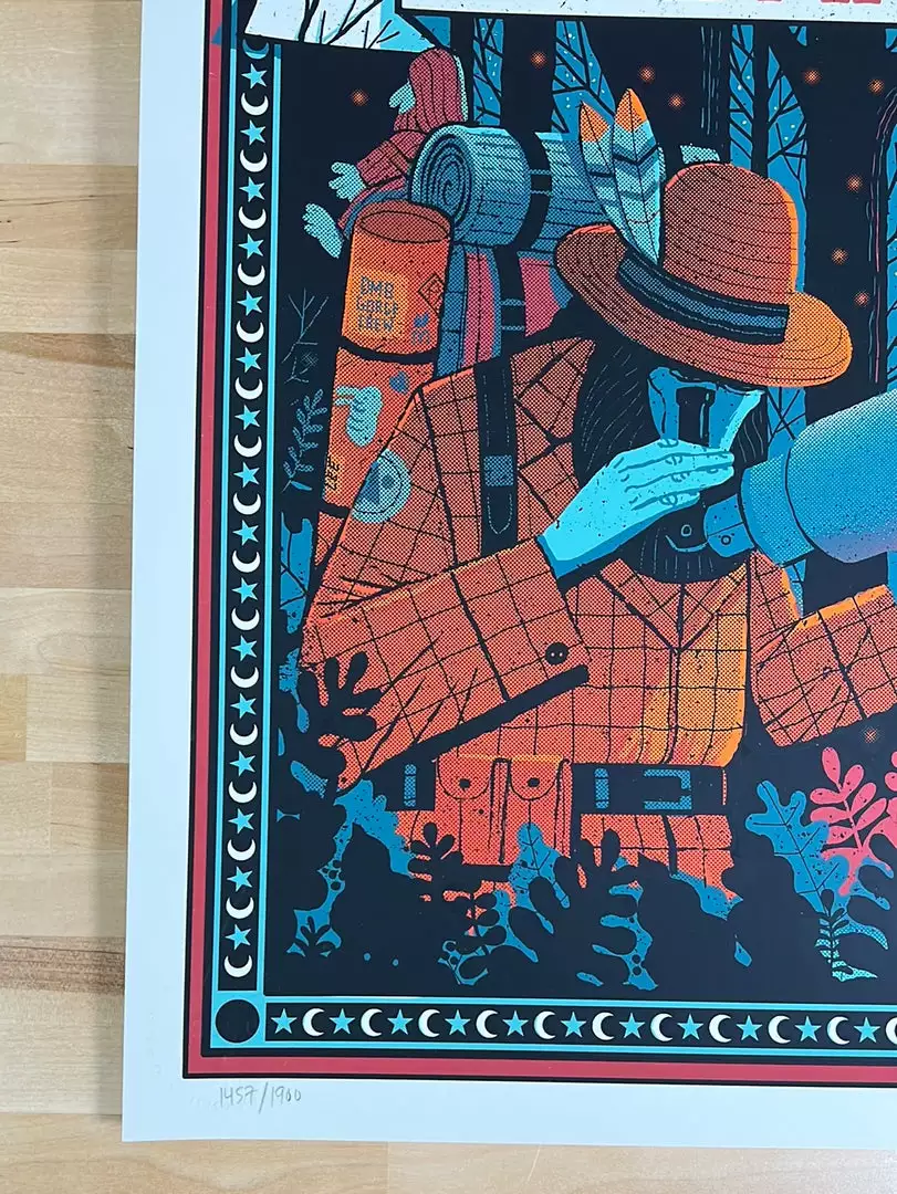 Methane Studios Dave Matthews Band - 2021 Methane Poster George, WA 9/3 8 Methane Studios Dave Matthews Band - 2021 Methane Poster George, WA 9/3