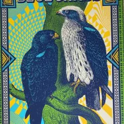 Greensky Bluegrass - 2019 Status Serigraph Poster Red Rocks, Morrison, CO 1st