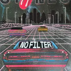 Sold Out Posters Rolling Stones - 2021 Poster Detroit, MI No Filter Tour Gig Posters