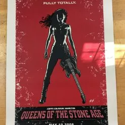 Queens Of The Stone Age - 2008 Justin Hampton Poster Hamilton, ON Copps Coliseum
