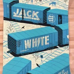 Jack White - 2022 Methane Studios Poster Atlanta, GA N1 Gig Posters