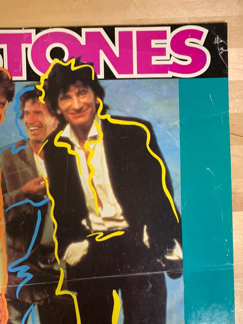 Sold Out Posters Gig Posters Rolling Stones - 1989 Bud Steel Wheels Poster Original Vintage 6 Sold Out Posters Gig Posters Rolling Stones - 1989 Bud Steel Wheels Poster Original Vintage